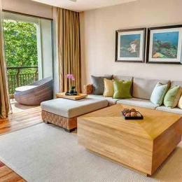 Cliff Bay Suite Living Room View