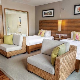 Cliff Bay Twin Interior